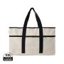 VINGA Volonne AWARE™ recycled canvas beach bag off white