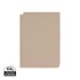 VINGA Baltimore RCS recycled polyester RFID passport cover Beige