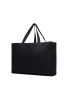 Hilo AWARE™ recycled canvas maxi tote bag Black