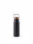 Ciro 300 ML RCS recycled steel vacuum bottle Black