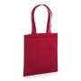 Organic Premium Cotton Tote Red