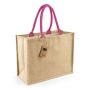 Jute Classic Shopper Pink