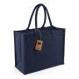 Jute Classic Shopper Navy Blue
