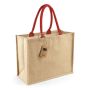 Jute Classic Shopper Red