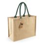Jute Classic Shopper Green