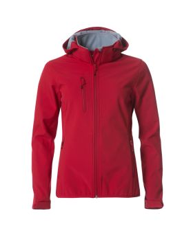 Basic Hoody Softshell Ladies Red
