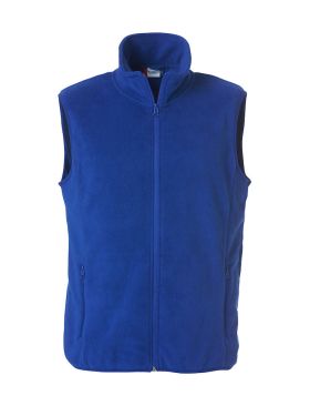 Basic Polar Fleece Vest Royal Blue
