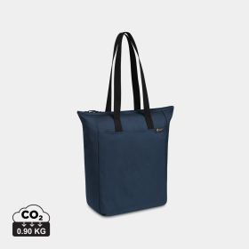 Renew AWARE™ rPET Zippered Tote Navy Blue