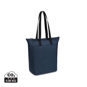 Renew AWARE™ rPET Zippered Tote Navy Blue