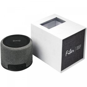 Fiber 3W wireless charging Bluetooth® speaker Black