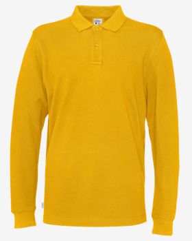 Pique Long Sleeve Man Yellow