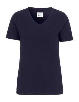 Stretch V-neck Lady Navy