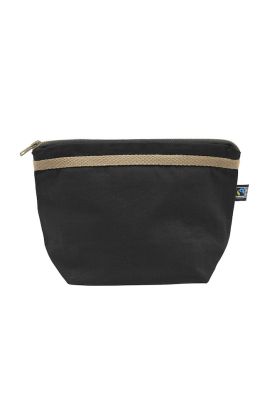 Canvas Toilet Case Black