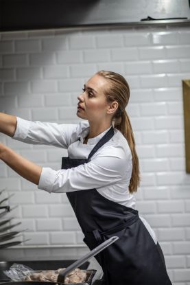 Chef's jacket (Women's) Black