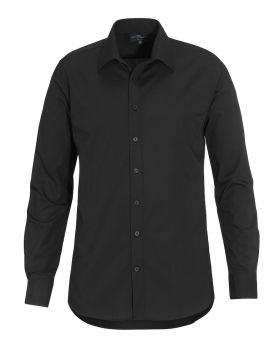 Thomson Slim fit L/S Black