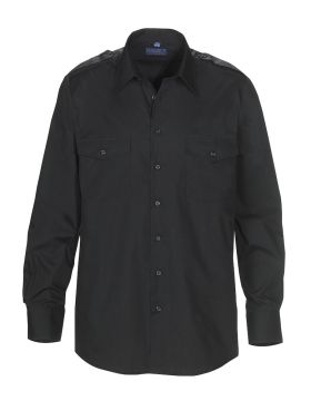 Maverick regular fit l.sl Black