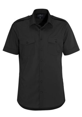 Maverick Slim fit S/S Black