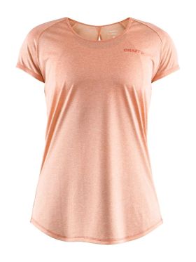 Eaze SS Melange Tee W Black