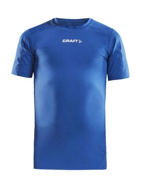 Pro Control Compression Tee Jr Royal