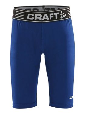 Pro Control Compression Short Tights Jr Royal