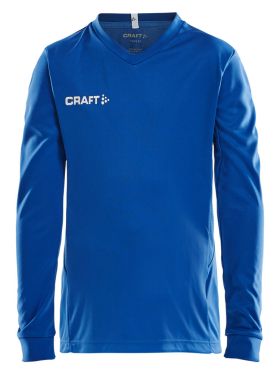 Squad Go Jersey Solid Ls Jr Royal Blue