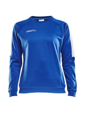 Progress R-Neck Sweater W Royal/White