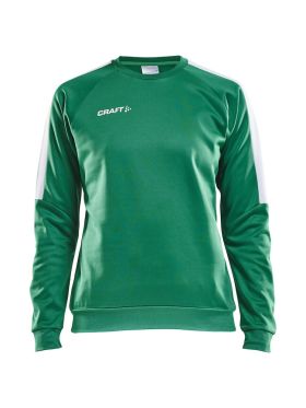Progress R-Neck Sweater W Team Green/White