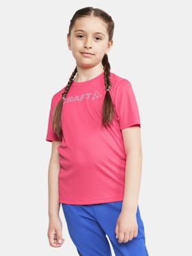 Rush SS Tee Jr Fuchsia-