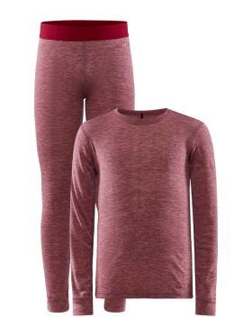  Wool Merino Set J ROSE-MELANGE