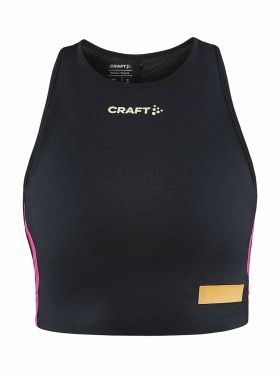 PRO Hypervent Cropped Top W Black