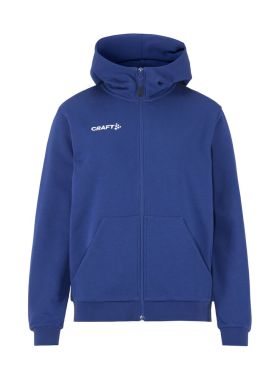  Community 2.0 Logo FZ Hoodie W Blue
