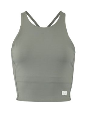 Collective Cropped Singlet W Leaf