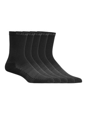 CORE Dry High Sock 5-Pack Black