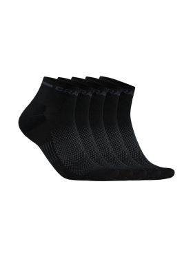 CORE Dry Mid Sock 5-Pack Black