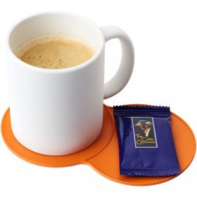 Sidekick plastic coaster ORANGE