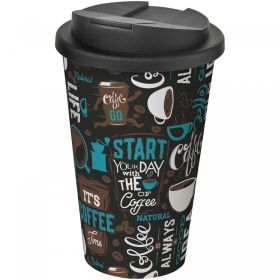 Brite-Americano® 350 ml tumbler with spill-proof lid White