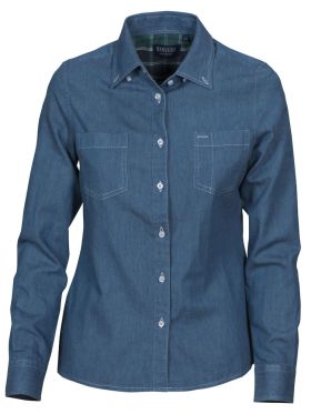 Jupiter 
Shirt Women blue denim