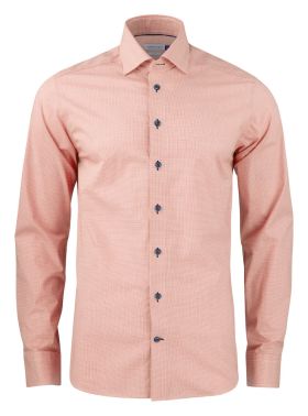 Purple Bow 141 
Shirt Regular Fit Men orange check