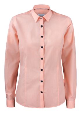 Purple Bow 141 
Shirt Women orange check