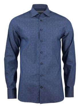 Purple Bow 143 
Shirt Slim Fit Men Dark blue