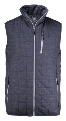 Rainier Vest Men Antracit blue melange