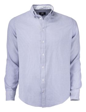Belfair Oxford Shirt Men French Blue/White Stripee