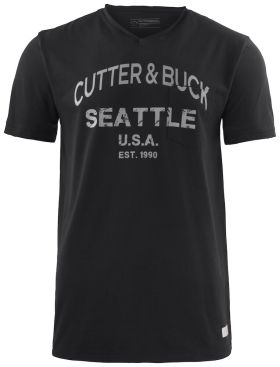 Pacific City Tee Men Black.w.print