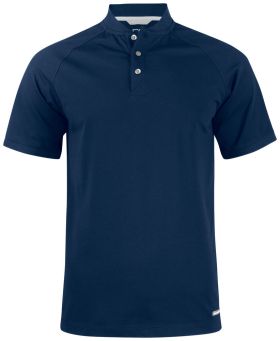 Advantage Stand-Up Collar Polo Dark Navy