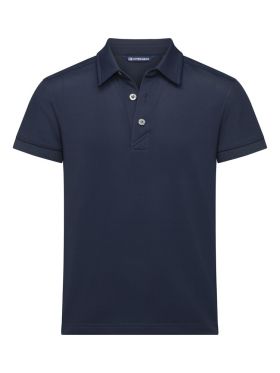 Virtue Polo Solid Junior Dark Navy