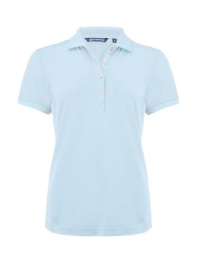 Virtue Polo Solid Women Blue