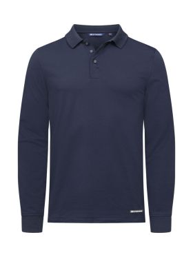 Advantage Long Sleeve Polo Men Dark Navy