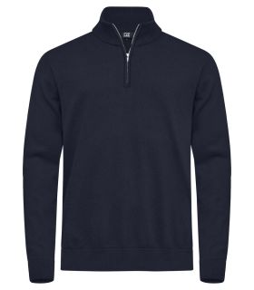 Oakville Half Zip Sweater Men Dark Navy