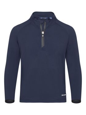 Adapt Half Zip Junior Dark Navy