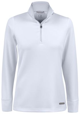 Traverse Half Zip Women White